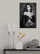 Shy lady Poster och Canvastavla