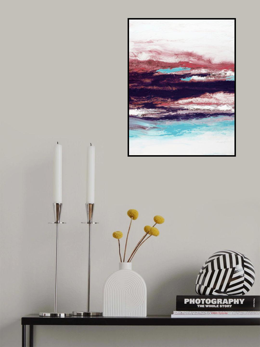 Rainbow Stripes 3 Poster och Canvastavla