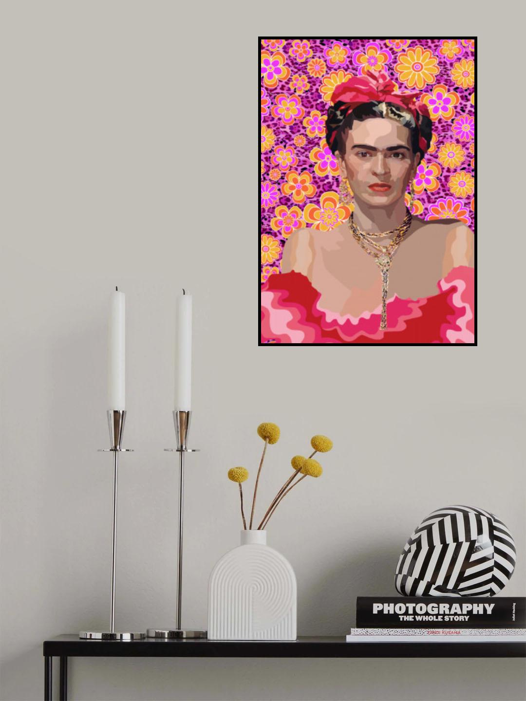 Frida Poster och Canvastavla