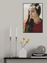 portrait of a young woman Poster och Canvastavla