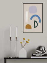 Abstract Composure Poster och Canvastavla