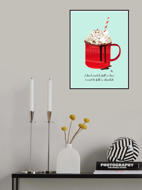 Fall In Chocolate Poster och Canvastavla