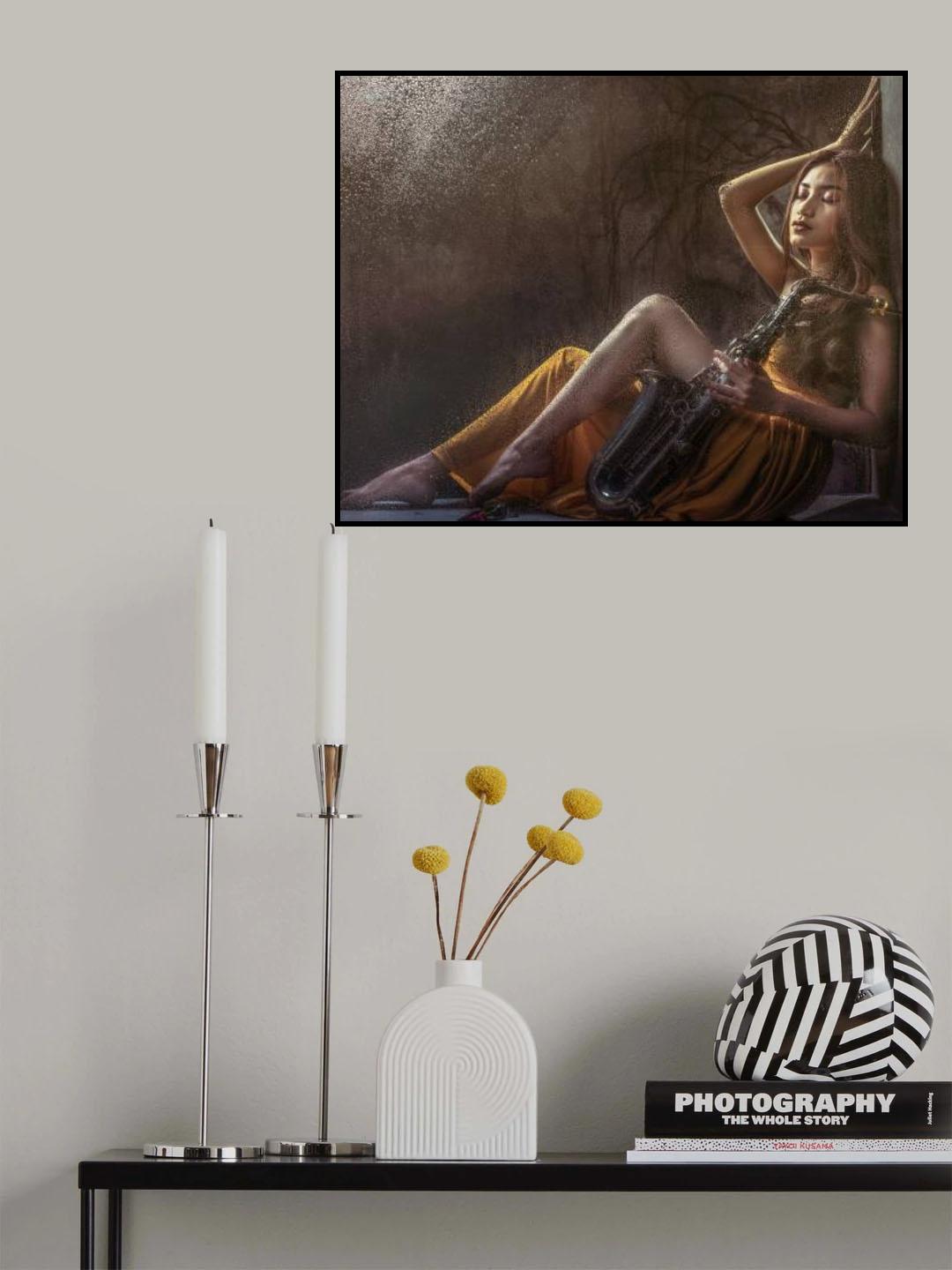 The Rhythm in loneliness Poster och Canvastavla