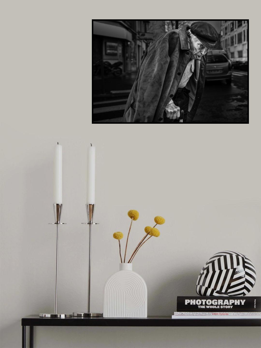 Rue Duranton, Paris. Poster och Canvastavla