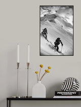 ski mountaineering . . Poster och Canvastavla