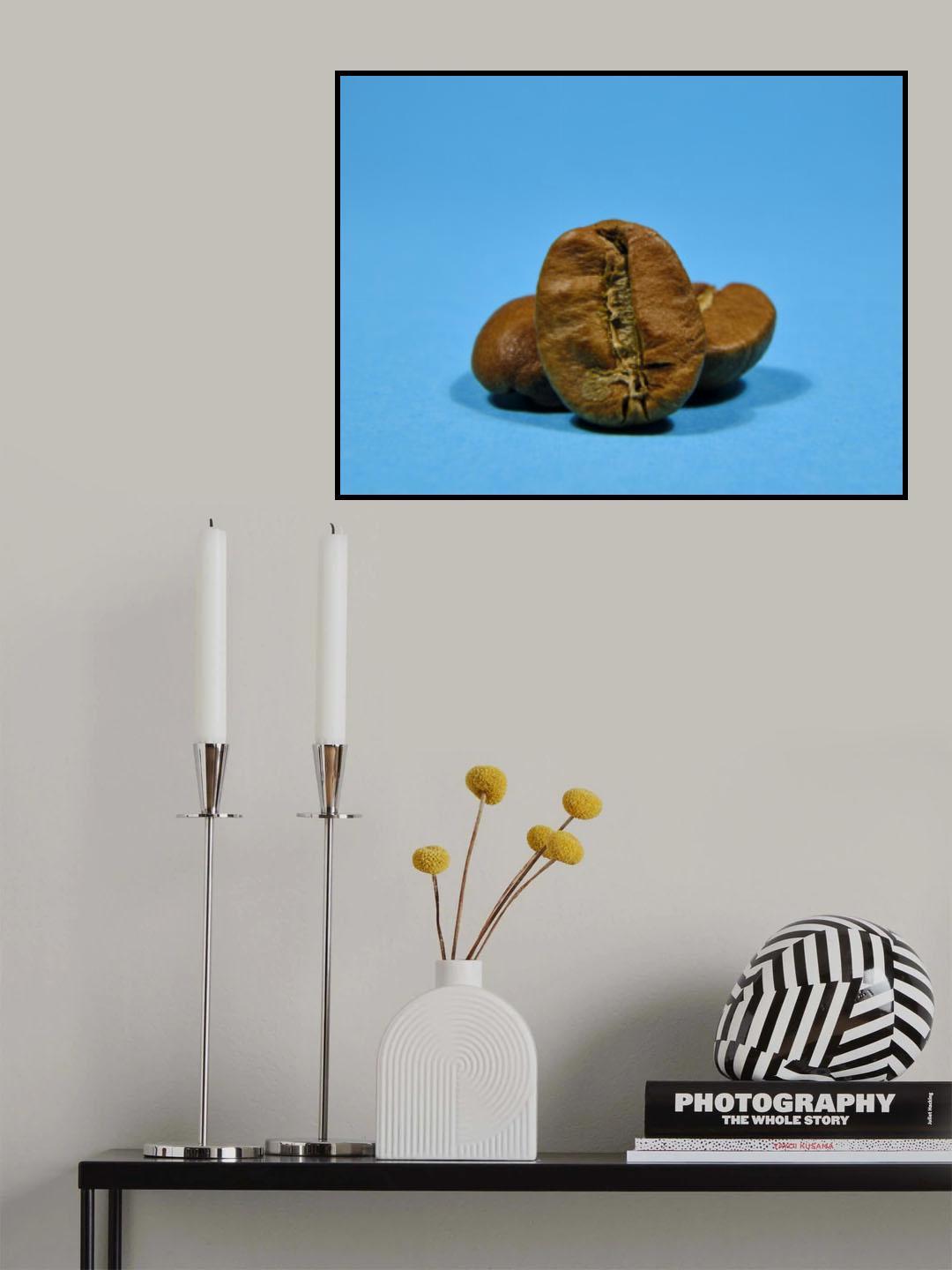 roasted coffee beans Poster och Canvastavla