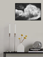 TSUNAMI IN THE VILLAGE Poster och Canvastavla