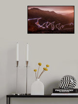 Winding light Poster och Canvastavla