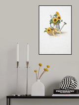 Colorful Sunflower 2 Poster och Canvastavla