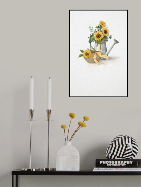 Colorful Sunflower 2 Poster och Canvastavla
