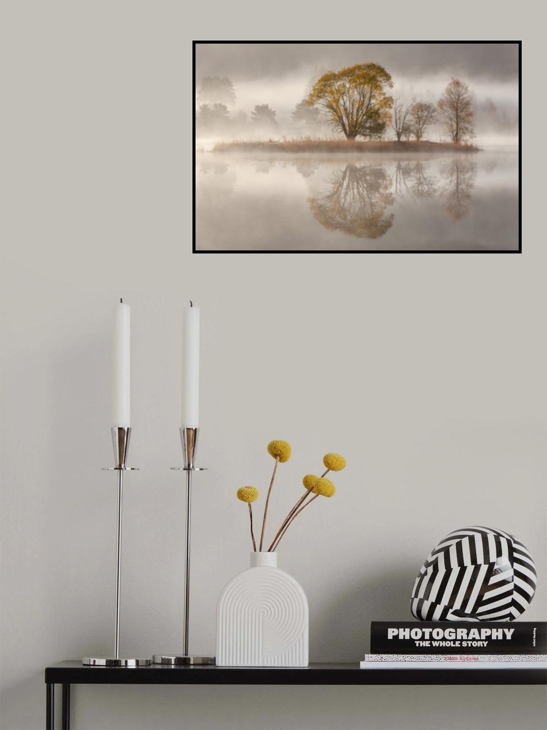 Misty morning Poster och Canvastavla