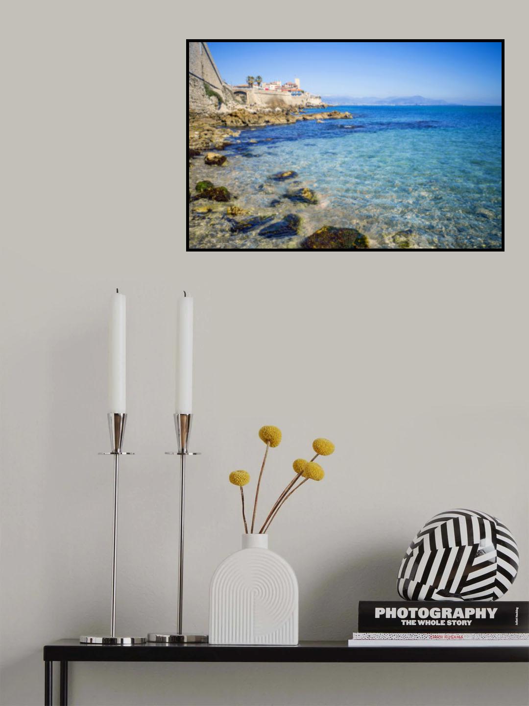 Antibes Poster och Canvastavla