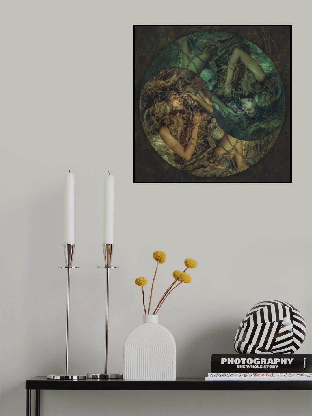 yin and yang Poster och Canvastavla