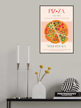 Pizza Poster och Canvastavla