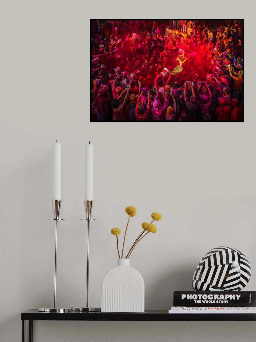 Splash of Colour Poster och Canvastavla