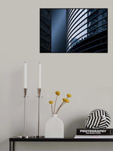 Curved lines Poster och Canvastavla