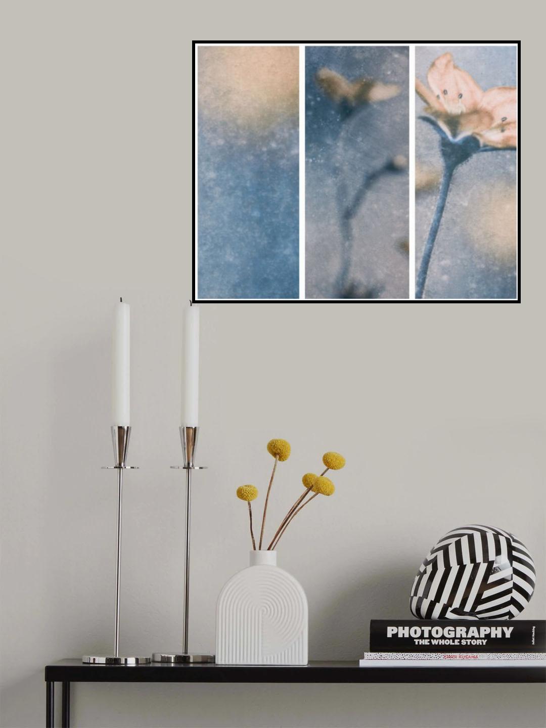 Blue Winter (Triptych) Poster och Canvastavla