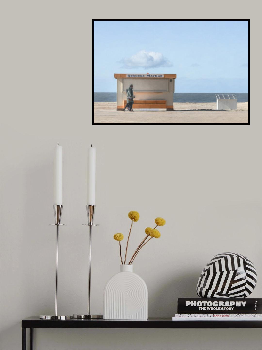 Ijshuisje Martine Poster och Canvastavla