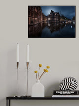 The House under the Moonlight Poster och Canvastavla