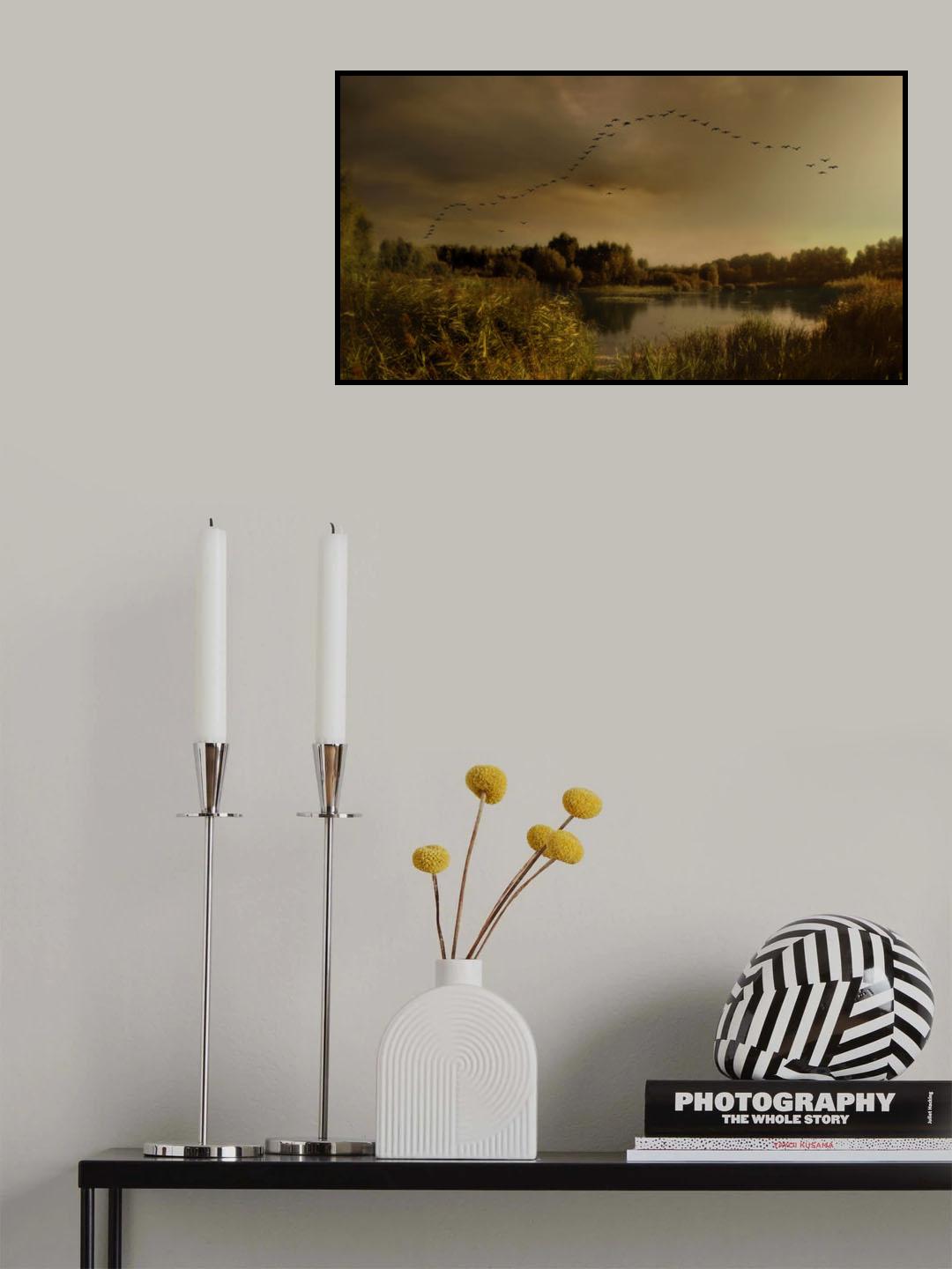 Fall is proof that change is beautiful... Poster och Canvastavla