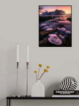 Arctic Sunset Poster och Canvastavla