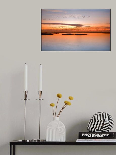 by sunset Poster och Canvastavla