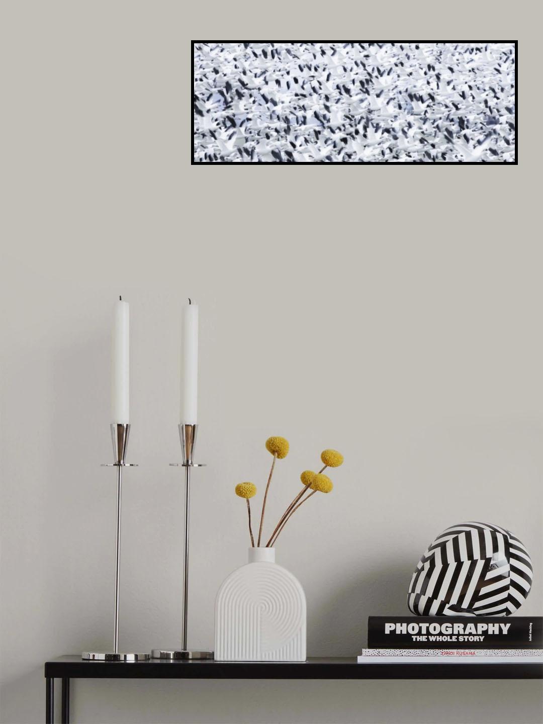 Snowstorm Poster och Canvastavla