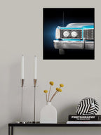 US classic car 1973 Limited Hardtop Poster och Canvastavla