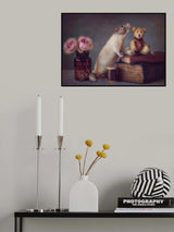 Snoozy and friend Poster och Canvastavla
