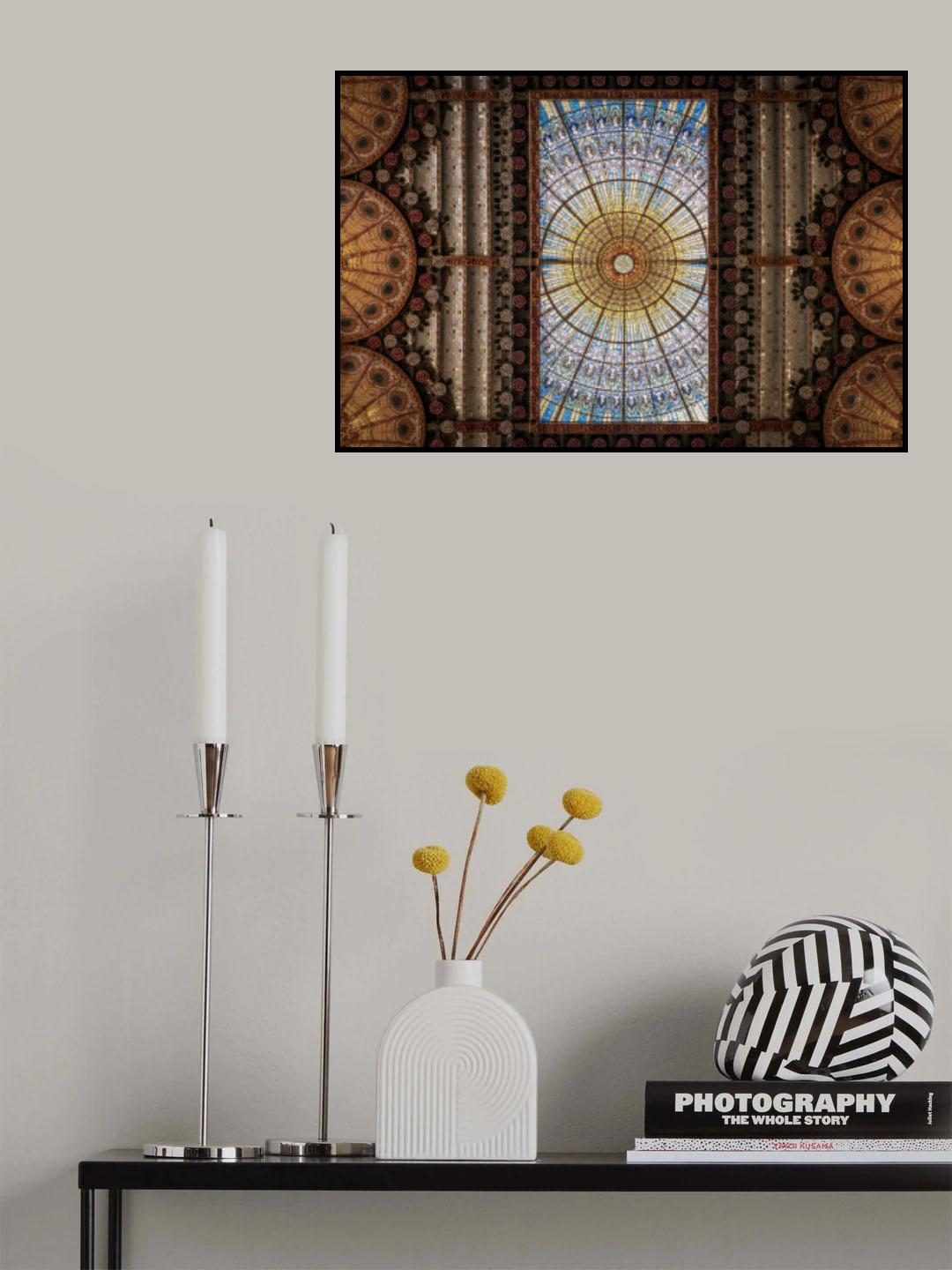 Glorious Gaudi Poster och Canvastavla