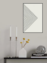 Imperfect Lines #4 Poster och Canvastavla