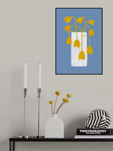 Retro Vase Poster och Canvastavla
