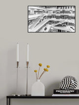 Library Stuttgart Poster och Canvastavla