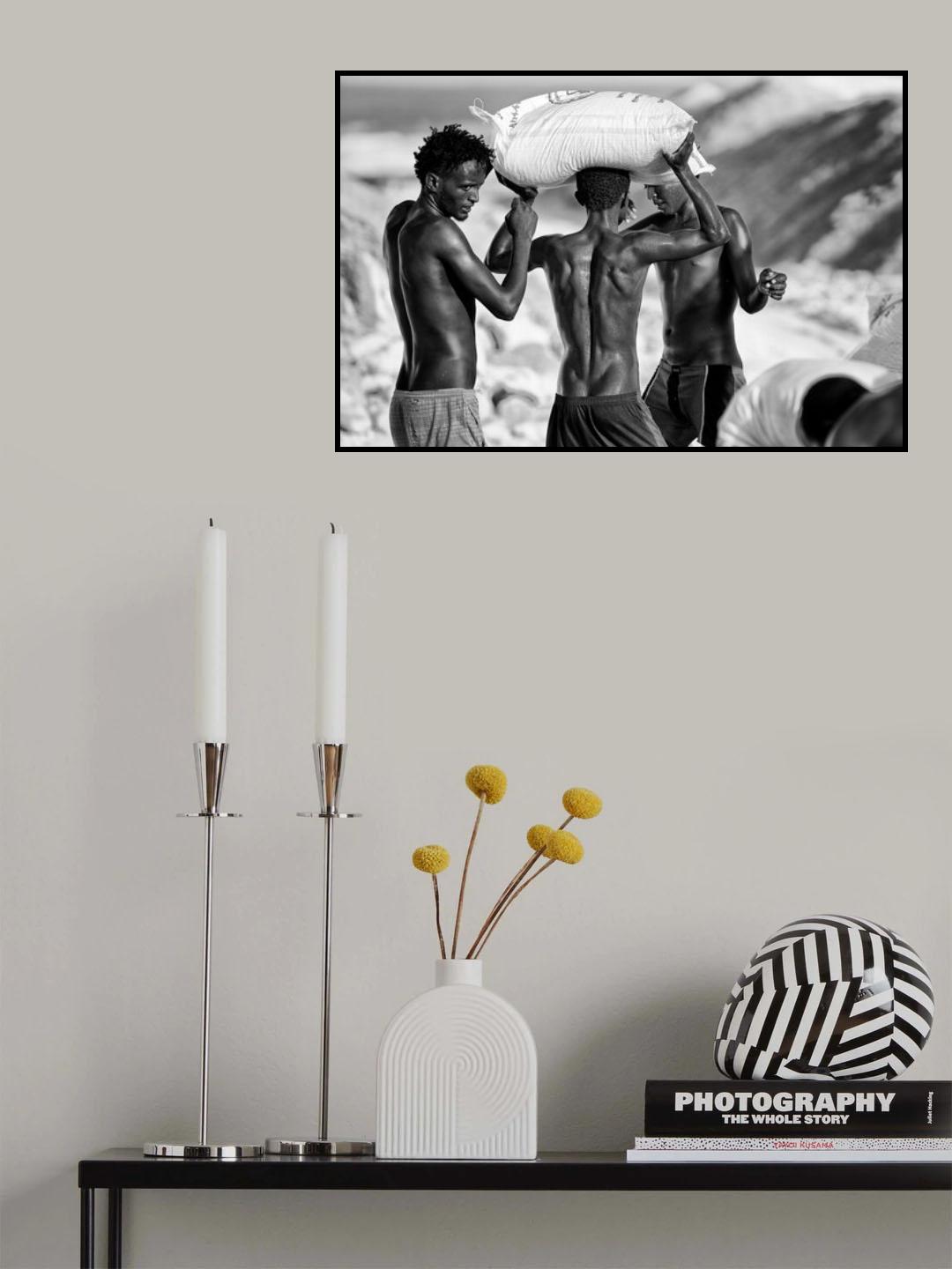 Salt and sweat Poster och Canvastavla