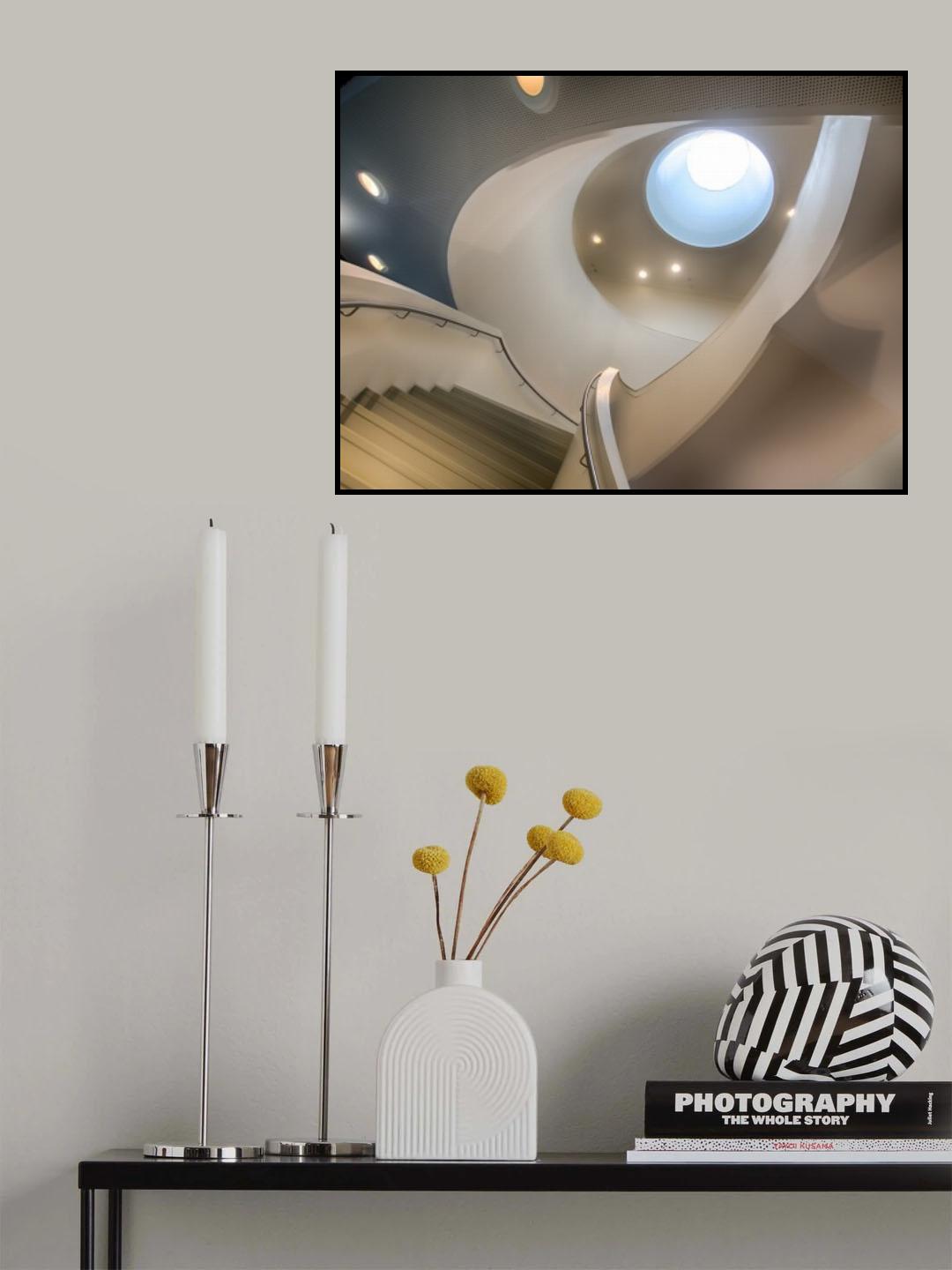 Staircase Poster och Canvastavla