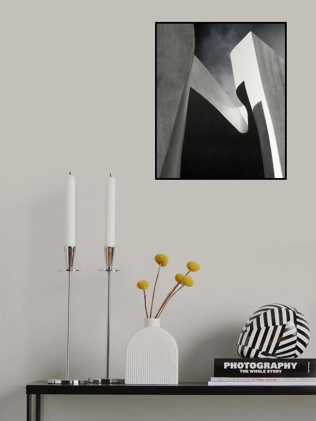Zones of light and darkness... Poster och Canvastavla