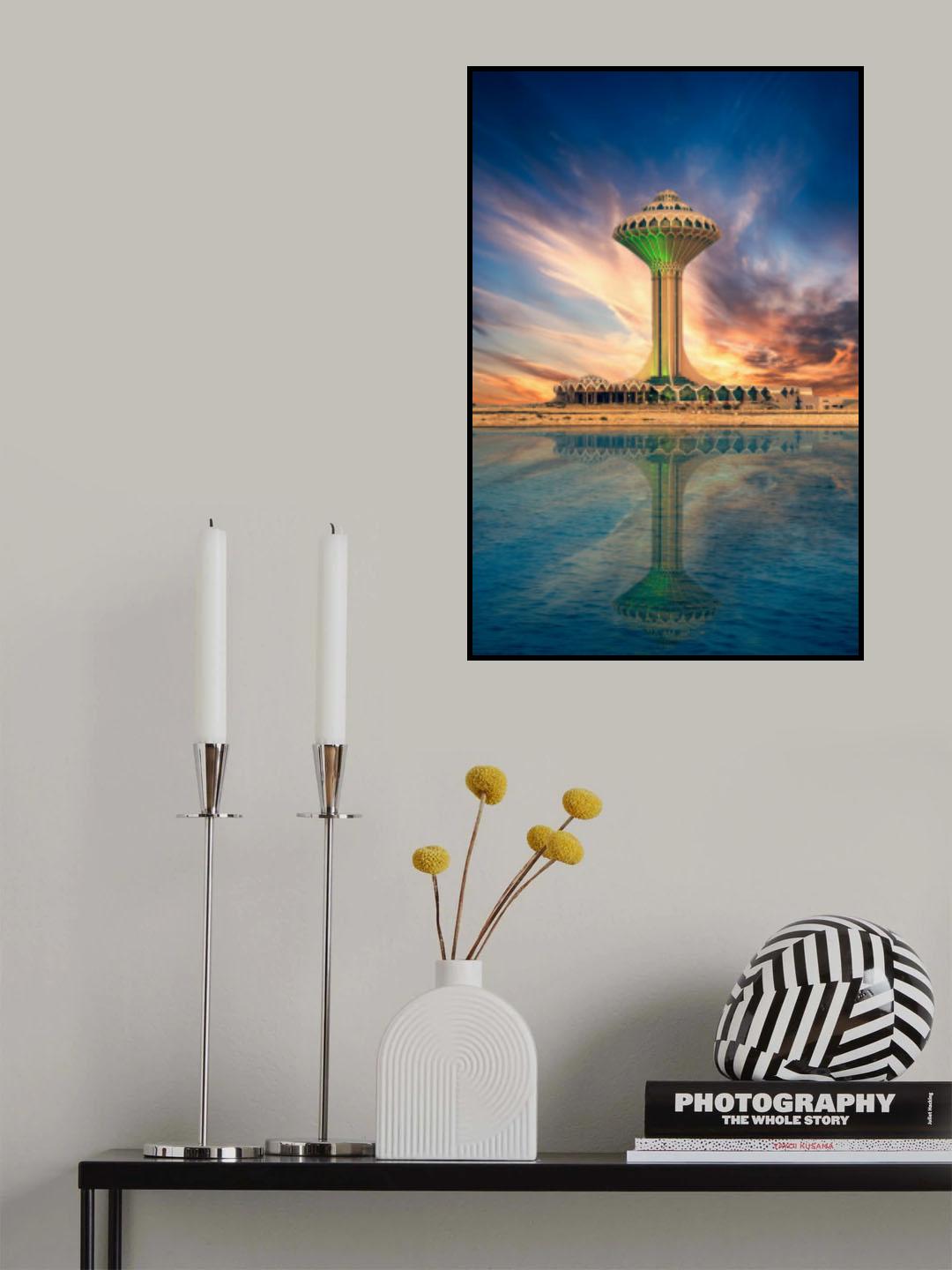 Water Tower Poster och Canvastavla