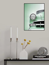 US classic car 1954 Bel Air Powerglide Poster och Canvastavla