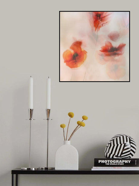 Painted poppies Poster och Canvastavla