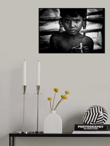 Rohingya girl with some money - Bangladesh Poster och Canvastavla