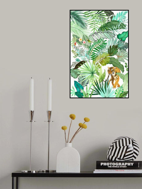 Jungle Tiger 04 Poster och Canvastavla