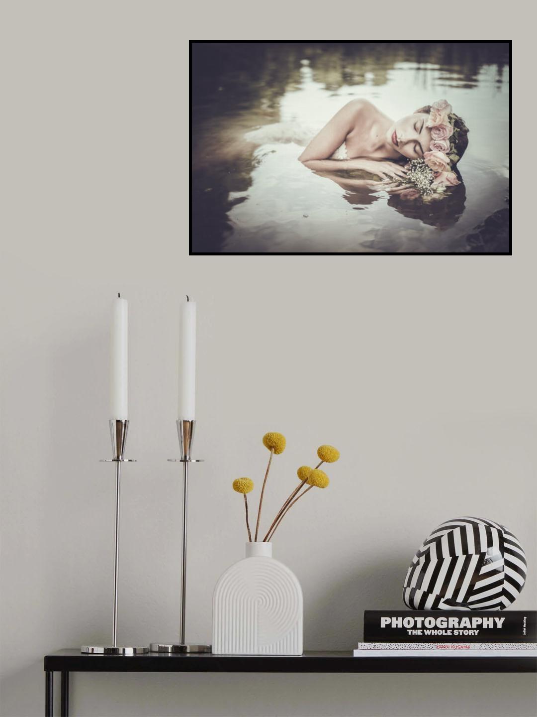 Ophelia Poster och Canvastavla