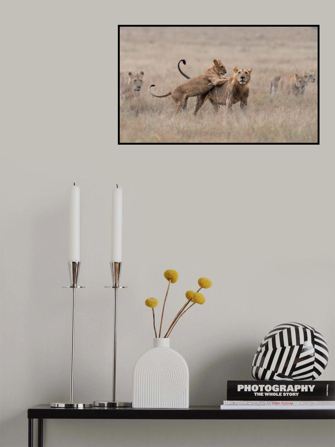 Playing Poster och Canvastavla