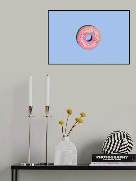 Donut Rosa Poster och Canvastavla