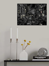 Monster Building. Poster och Canvastavla