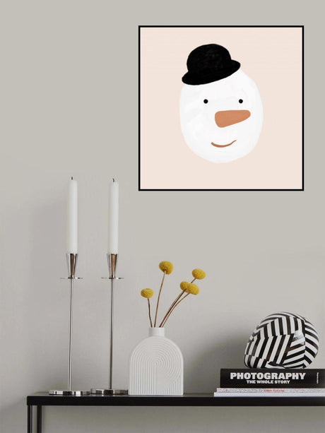 Snowman Poster och Canvastavla