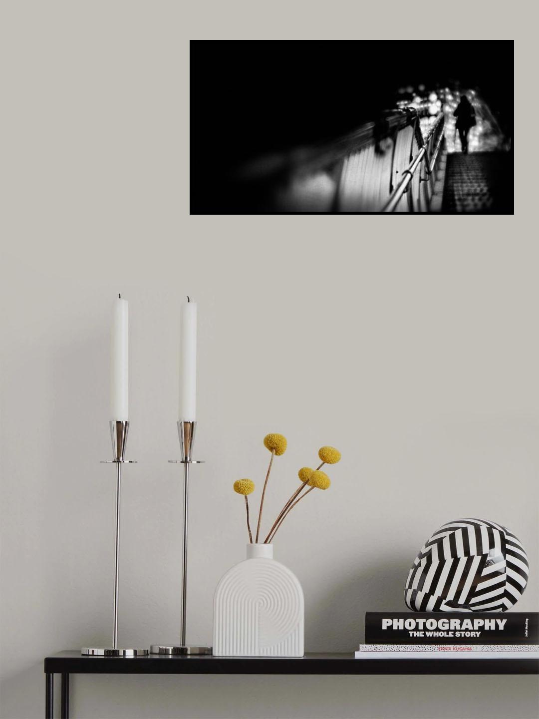 Night street Poster och Canvastavla