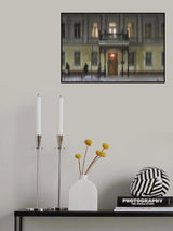 Winter evening Poster och Canvastavla