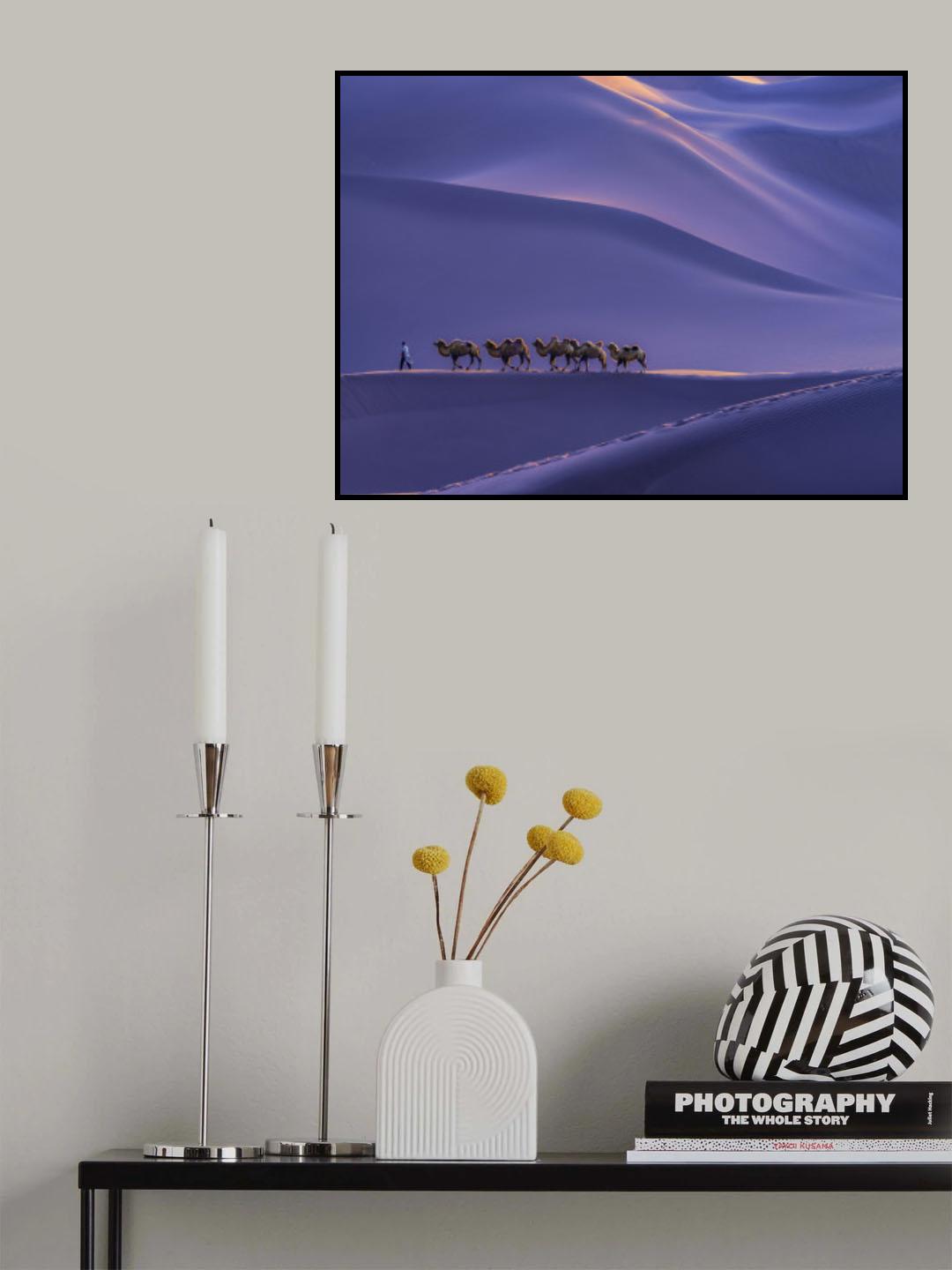 沙漠驼铃 Poster och Canvastavla