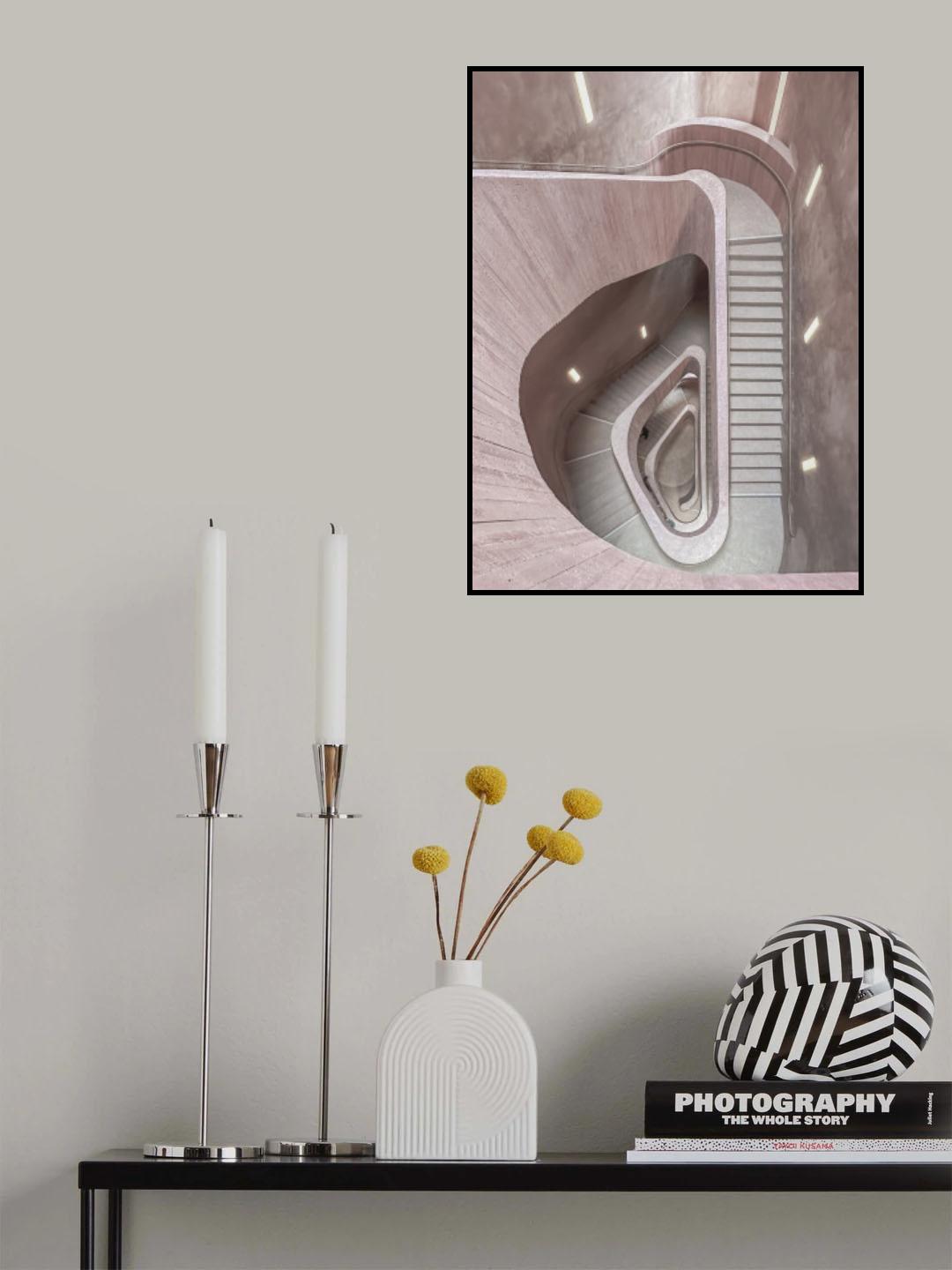 stairs Poster och Canvastavla